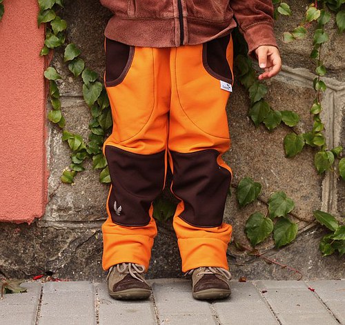 Zimní softshellové kalhoty s kapsami, do nápletů — foto 2