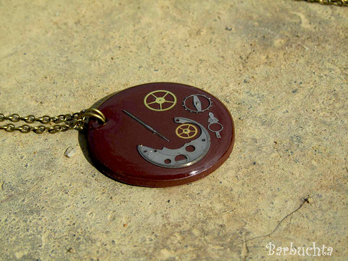 Náhrdelník Steampunk — foto 2
