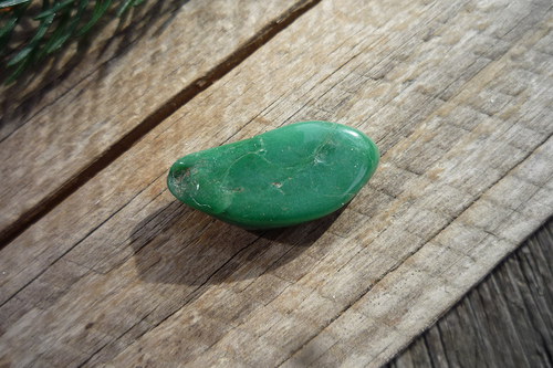 Prasem ("africký jadeit") č. 6702 — foto 3