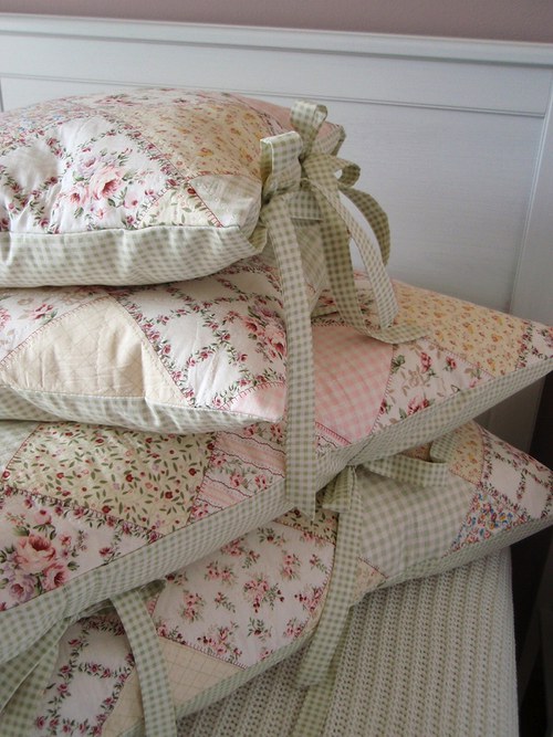 Shabby styl - velký polštář — foto 6