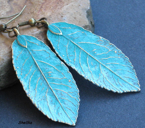 Náušnice ,,LEAFS ,, 6 — foto 3