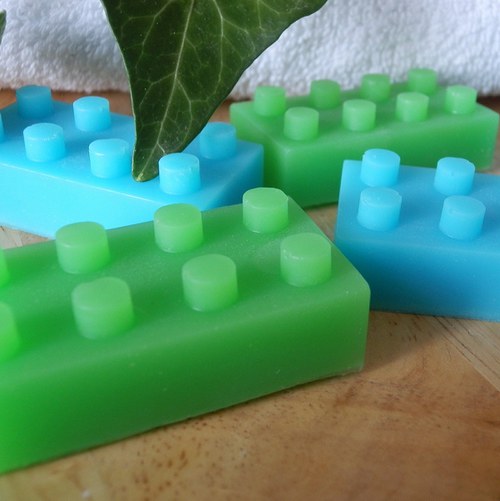 Lego styl barva šmoulí — foto 2