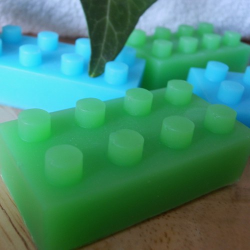 Lego styl barva šmoulí — foto 3