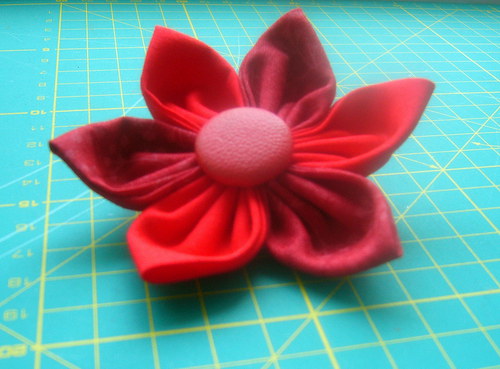 Látková květinka — foto 3