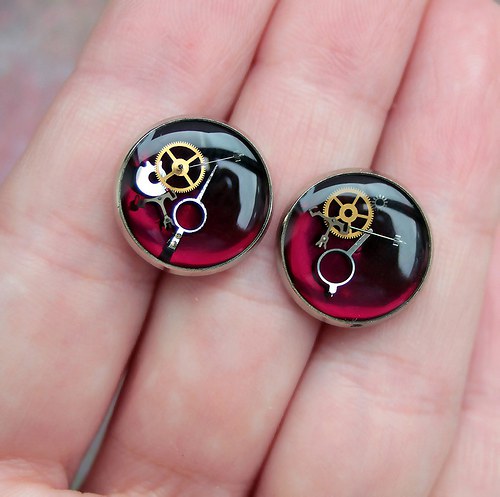 Burgundy circles — foto 2