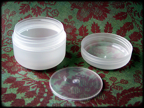 Kosmetická dózička 30 ml mléčná — foto 2