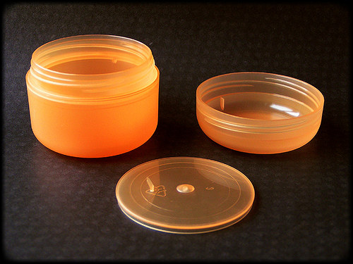 Kosmetická dózička 50 ml oranžová — foto 2