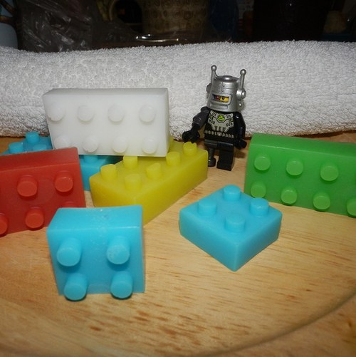 Lego styl - set mýdel — foto 2