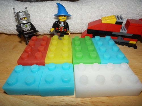 Lego styl - set mýdel — foto 3