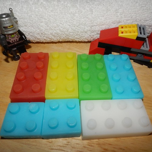 Lego styl - set mýdel — foto 5