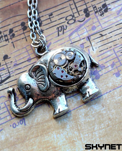 Steampunkové slůně.. pro štěstí :) — foto 2