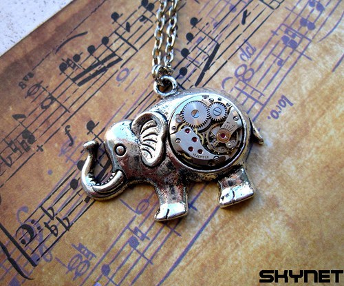 Steampunkové slůně.. pro štěstí :) — foto 6