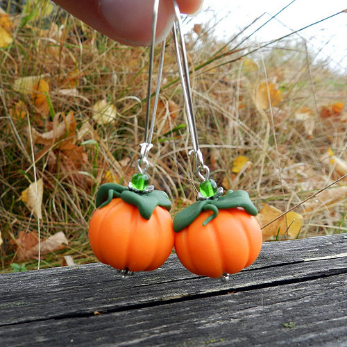 Náušnice ... Halloween — foto 2