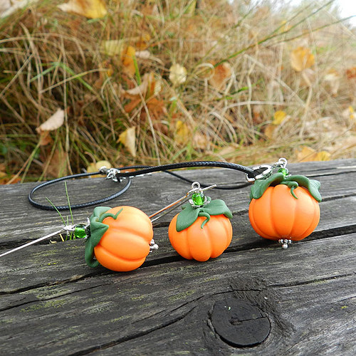 Náušnice ... Halloween — foto 4