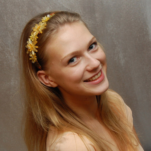 Podzimní chryzantéma ... čelenka — foto 2