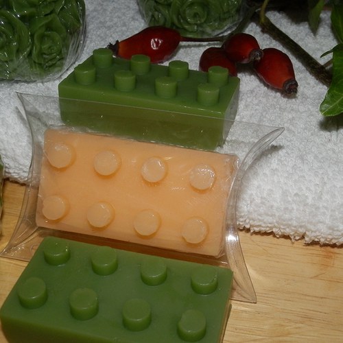 Lego styl - set mýdel — foto 6
