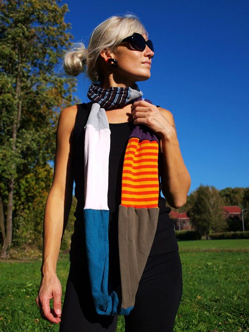 NECK WRAP LONG sleva — foto 3