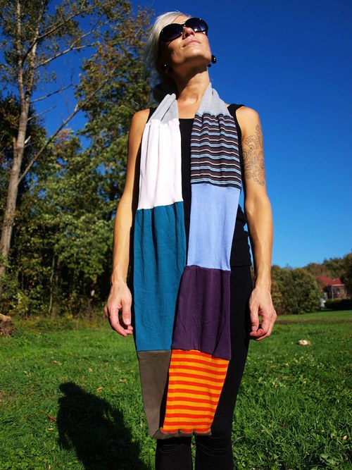 NECK WRAP LONG sleva — foto 4
