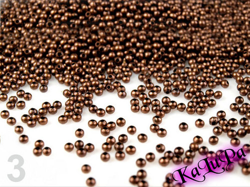 Korálky GLANCE plast kulička Ø4mm-100/ks 14,- — foto 6