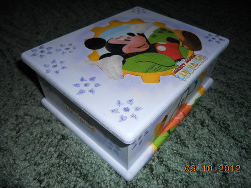 Krabička,šperkovnička Mickey mouse — foto 3