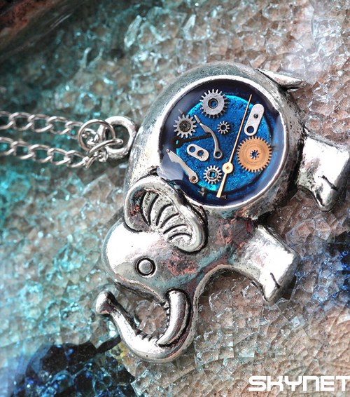 Steampunkové slůně.. pro štěstí :) — foto 2
