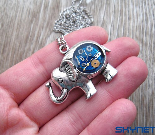 Steampunkové slůně.. pro štěstí :) — foto 5