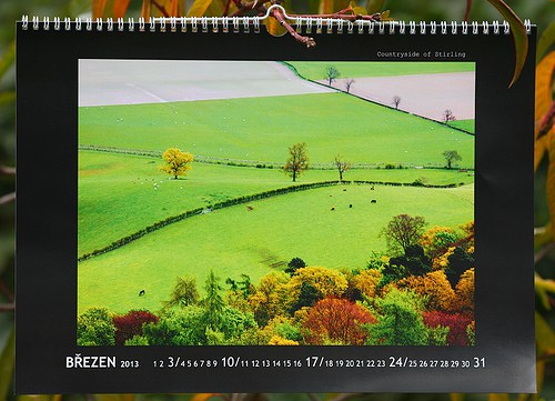 Nástěnný kalendář 2013, Skotsko — foto 4