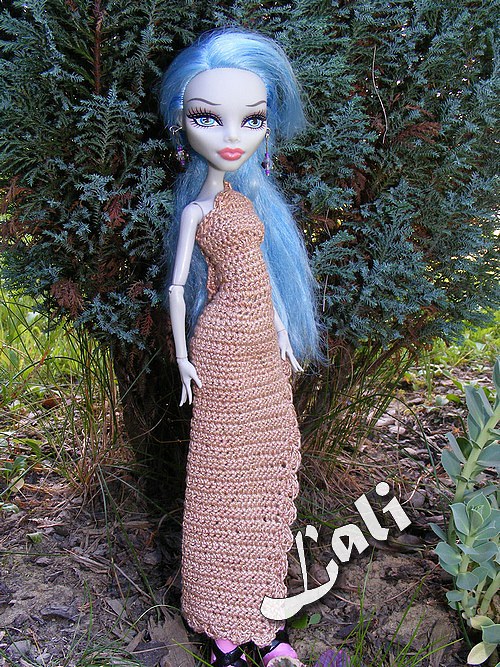 Monster High - Háčkované šatičky č. 2. — foto 3