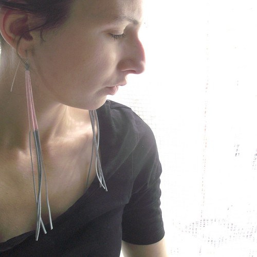 Linky bílo - fialové — foto 5