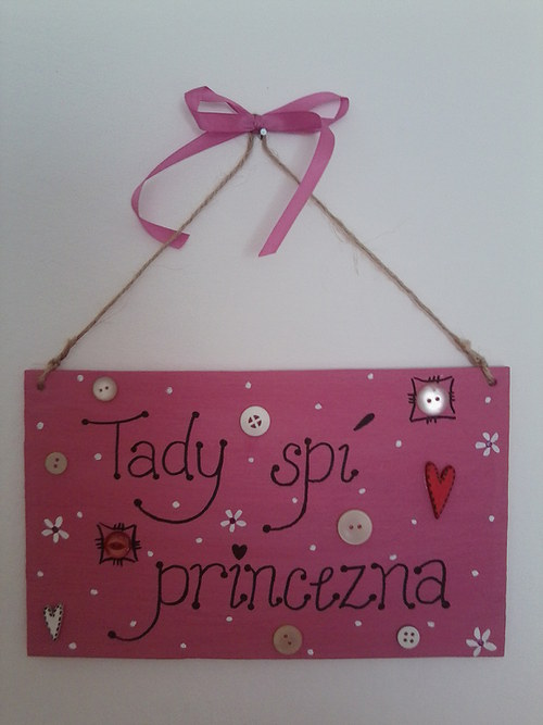 Cedulka - Tady spí princezna — foto 2