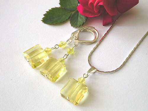 Swarovski sada Stairway Bead JONQUIL — foto 2