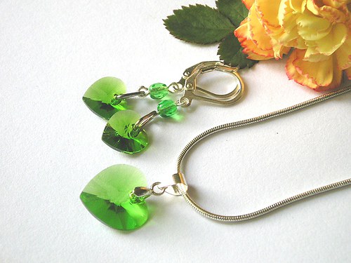 Swarovski sada Fern Green — foto 2