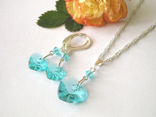 Swarovski sada Light Turquoise — foto 2