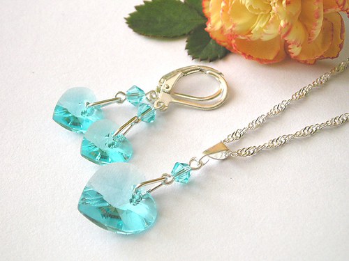 Swarovski sada Light Turquoise — foto 5