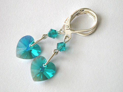 Swarovski sada Blue Zircon + náramek — foto 4