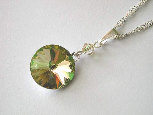 Swarovski sada Rivoli Luminous Green — foto 4