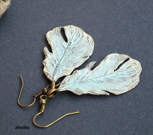 Náušnice ,,FEATHERS,, — foto 2