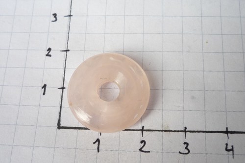 Donut 2 cm, růženín č. L7232 — foto 3