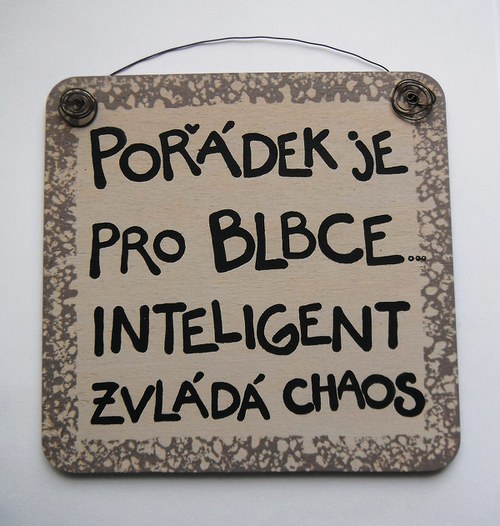 Pořádek je pro blbce... — foto 2