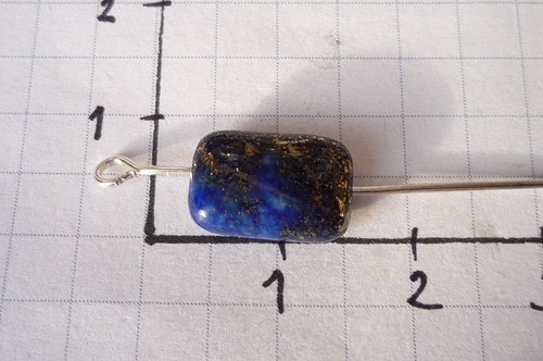 Vrtaný lapis lazuli č. L7256 — foto 3