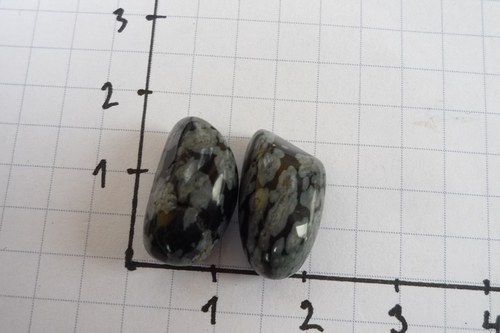 2x mini obsidián č. L7328 — foto 2