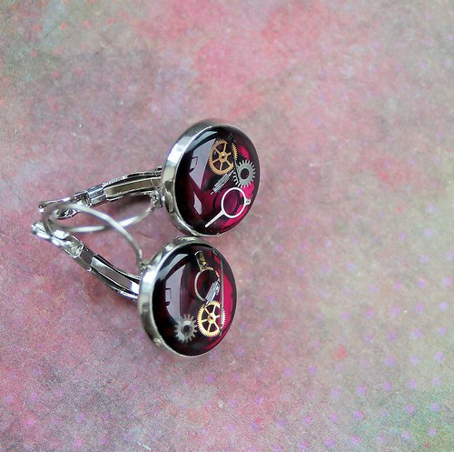 Burgundy circles — foto 2