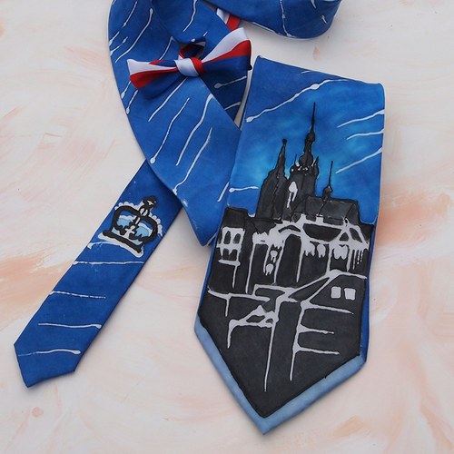 Hedvábná kravata - Hradčanská — foto 3