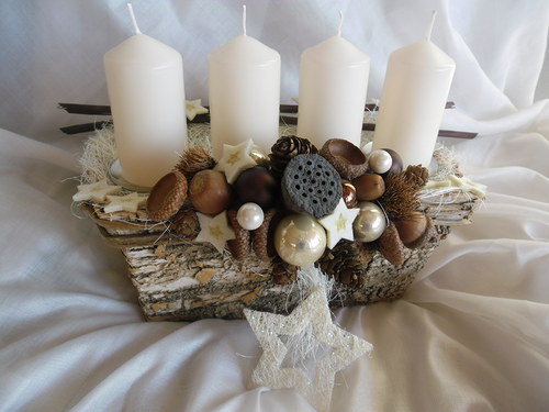 Adventní březový truhlík — foto 6