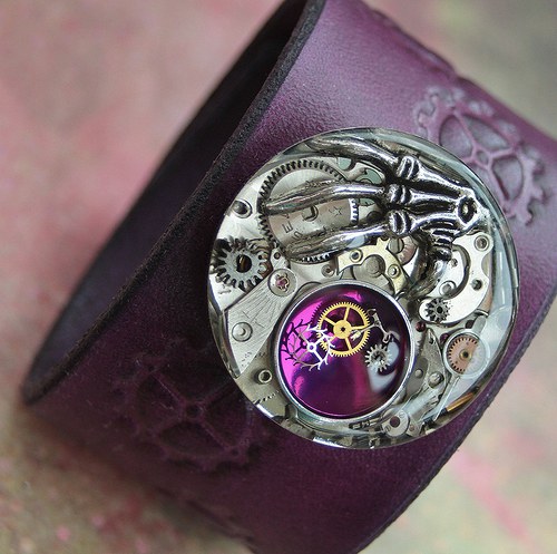 Steampunkový náramek — foto 2