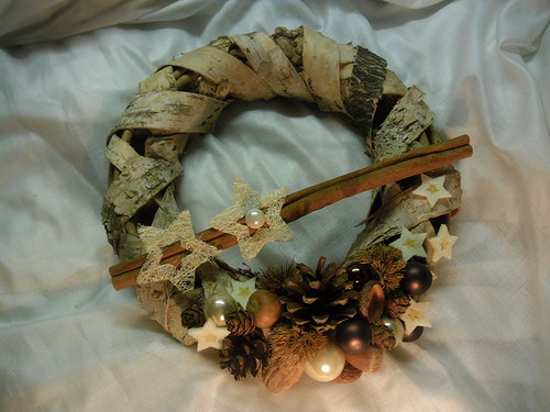 Adventní březový na dveře — foto 4