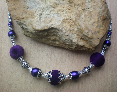 Chlupaté náušnice souprava — foto 5