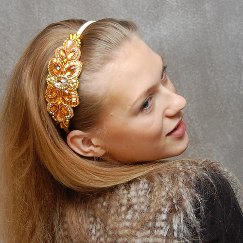 Zlatovláska ... čelenka — foto 6