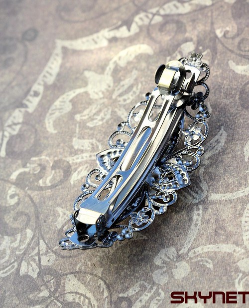 Steampunková spona do vlasů — foto 4
