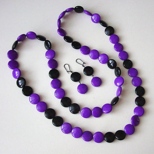 PURPLE/BLACK - souprava — foto 5